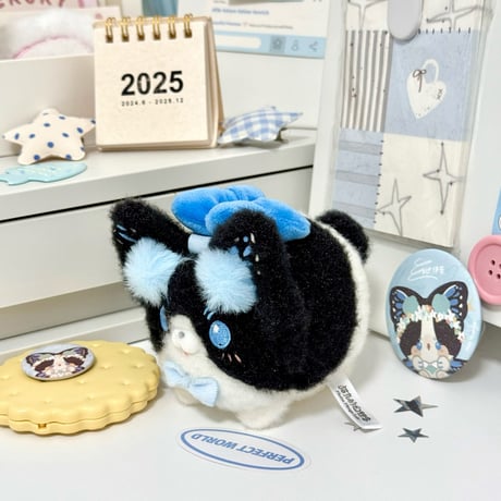 【現品販売】幻想工坊「猫丸の幻想島｜MioKoo Mirage Lab」 ふわふわ丸々ぬいぐるみ シリーズ【全6種類・選び可能】