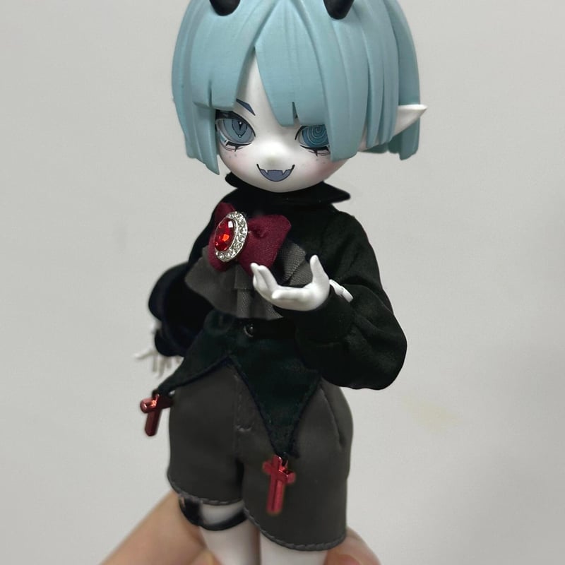 現品販売】CHUZTING「Cooze：悪魔角」小型ドール向け ドール用の服