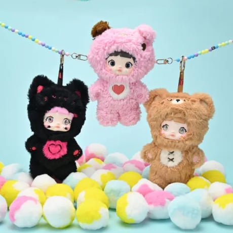 【予約販売：5月後半 お届け予定】ITOYS 「NOMMI：可愛いが終わらない」ぬいぐるみ シリーズ