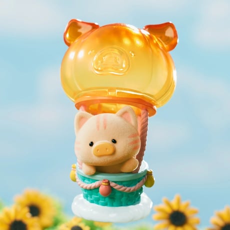 【予約販売：6月下旬～7月中旬  お届け予定】52TOYS TOYZEROPLUS × CICI’S STORY 子豚LULU 「Travel：一緒に旅行」シリーズ