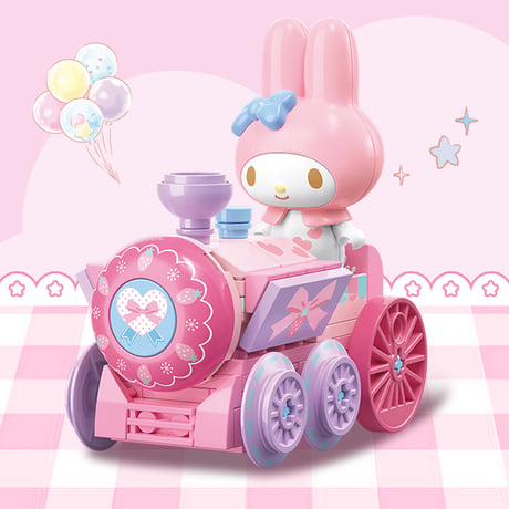 【予約販売：12月下旬～1月中旬 お届け予定】TOPTOY x サンリオ(SANRIO)「サンリオキャラクターズ：ユニークなミニカーブロック」シリーズ
