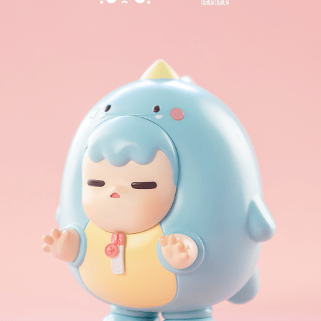 【期間限定・予約販売：7月中旬～7月下旬 お届け予定】Moriko x Pang Ngaew Little Dino【コレクションフィギュア】