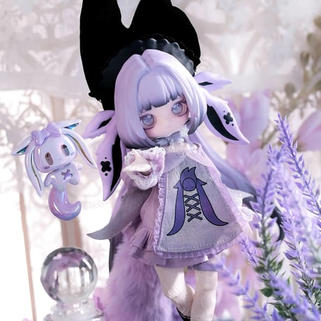 【現品販売】Happy Engine「ルルリン物語：四耳霊 色違いVer.(紫/黒)」数量限定受付単品ドール＜フルセット＞