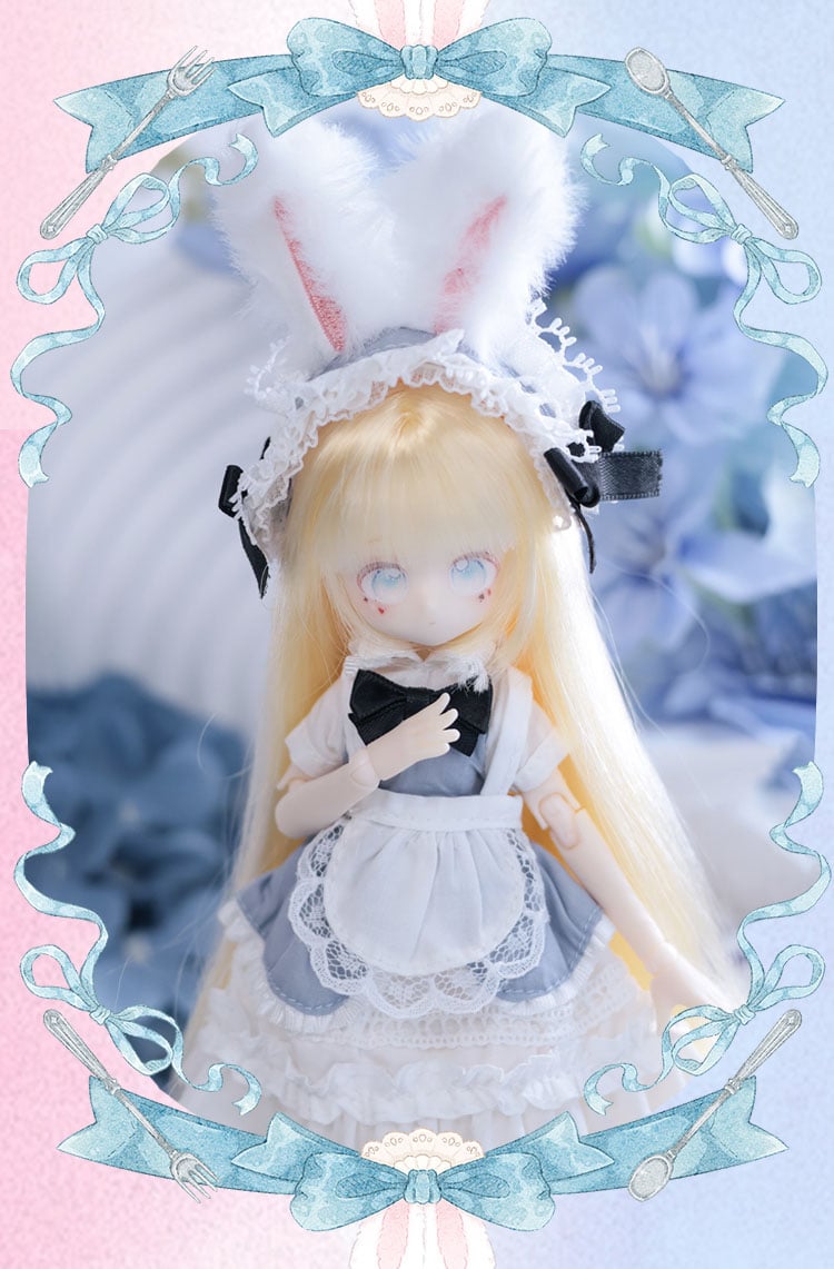 ハルたん様　リクエスト 現品販売】悸動瞬息 「未語集(MomoTale)：フワウサ茶会」1/8スケール