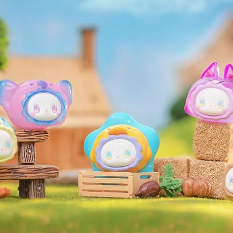 【現品販売】MJ STUDIO EMMA (エマ) 「ルアルア動物園(RUA RUA ZOO)」萌え豆 ブラインドボックス シリーズ