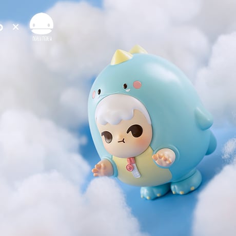 【期間限定・予約販売：7月中旬～7月下旬 お届け予定】Moriko x Pang Ngaew Little Dino【コレクションフィギュア】