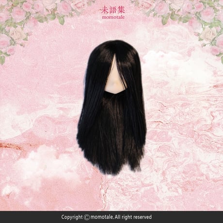 【現品販売】悸動瞬息 「未語集(MomoTale)」第一弾カスタマイズ用パーツ各種：植毛ヘッド＆未塗装顔パーツ（全3種ヘアカラー）（※共同商品ページ）