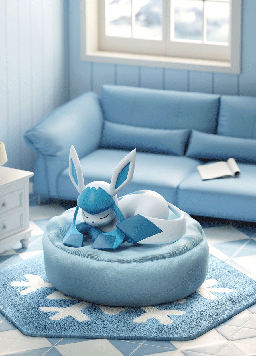 海外限定 イーブイ寝姿勢シリーズ ボケモンうたた寝フィギュア HOLLY BOX 予約販売：5月頃 お届け予定】HOLLY BOX x ポケットモンスター