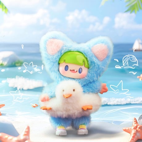 【現品販売】超級元気工場 PINKOO Studio 「ADOU ：Colorful Life」 ぬいぐるみブラインドボックス シリーズ