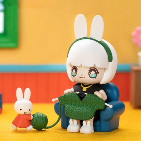 【予約販売：9月下旬～10月下旬 お届け予定】52TOYS KIMMY&MIKI x Miffy ミッフィー 「新しい友達」シリーズ