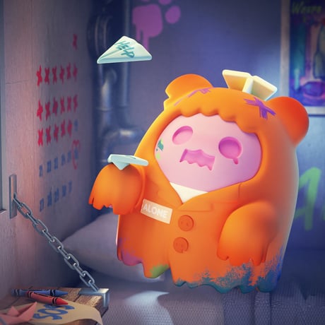 【現品販売】ShinwooｘFINDING UNICORN(F.UN)「Baddy Bear Town：悪いクマの町」シリーズ