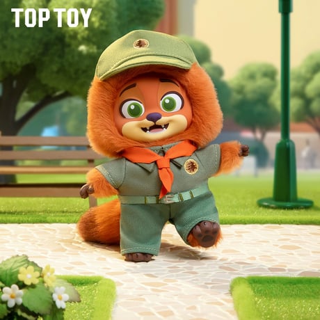 【予約販売｜10月下旬～11月中旬 お届け予定】TOPTOY x ディズニー 「ズートピア：ニックとジュディの成長の旅」 ぬいぐるみ シリーズ