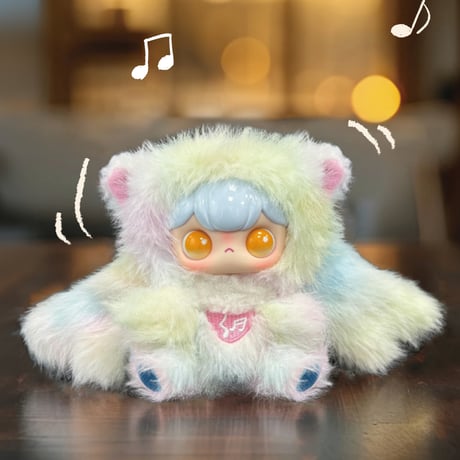 【予約販売：2025年11月頃 お届け予定】玩楽拾刻 x Kokka 「It's Party Time：ちょっとヘンな動物クラブ」 ぬいぐるみチャーム シリーズ