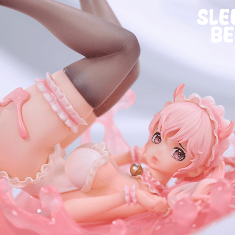 【予約販売：2026年1月中 お届け予定】WeArtDoing Milk Fairies-Strawberry Dreamscape「ミルク少女：イチゴの夢境」 【コレクションフィギュア】
