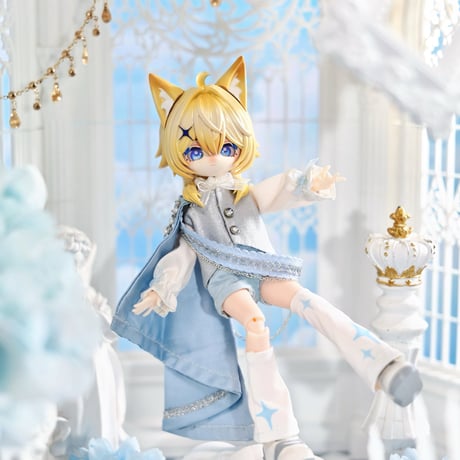 【予約販売：2026年10月～11月頃 お届け予定】<単品購入>Nano Doll 「街に出会う∶猫・永夜詩/白昼夢」単品ドールフルセット(全2種類・選び可能)