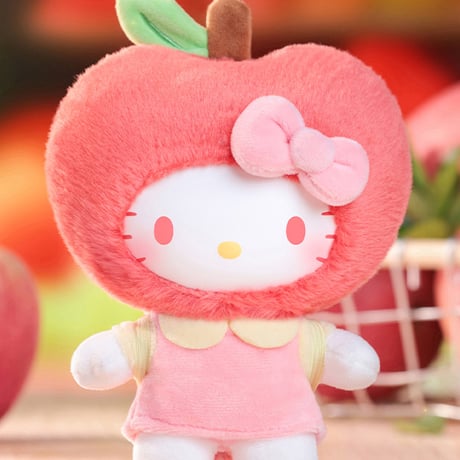 【予約販売｜2025年7月頃 お届け予定】TOPTOY x サンリオ(SANRIO)「ハローキティ：フルーツパラダイス」ぬいぐるみ シリーズ