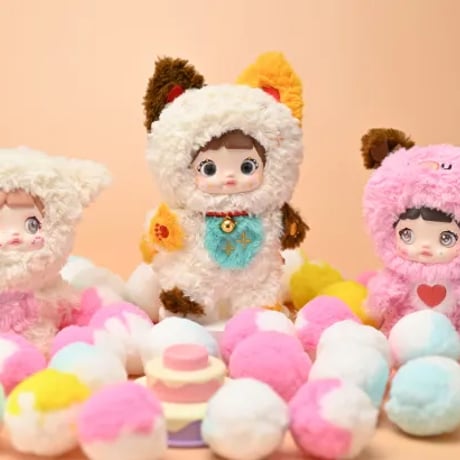 【予約販売：5月後半 お届け予定】ITOYS 「NOMMI：可愛いが終わらない」ぬいぐるみ シリーズ