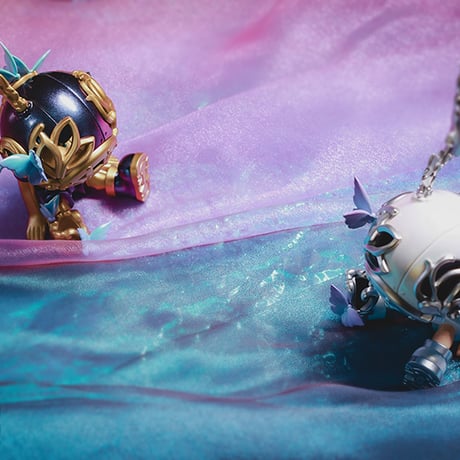 【予約販売：2025年2月中 お届け予定】Sank Good Night Series：Butterfly-Blue「幻蝶：月神(青/金)」 【コレクションフィギュア】
