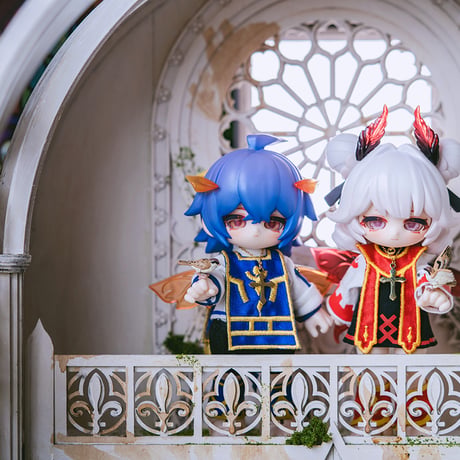 【現品販売】天堂制造Studio「KUKAKA(クカカ)：祈る者と審判者」1/12スケール BJD 球体関節可動ドール 「審判者 キン」単品ドール