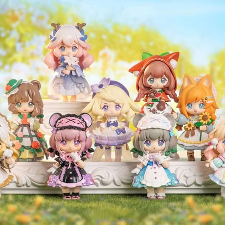 【予約販売：7月中旬~8月上旬 お届け予定】SIMONTOYS NINIZEE(ににちゃん)「花の秘境」トレーディングフィギュア シリーズ