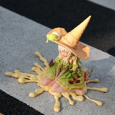 【現品販売】WEARTDOING 「アイスクリームの精霊：抹茶」  【コレクションフィギュア】