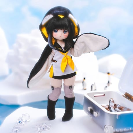 【予約販売：2024年9月中 お届け予定】※当店限定選び特典付き※TinyFox 輝き夢見るペンギン デビー1/6スケールMJDドール <新ボディ採用> 【フルセット】