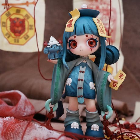 【予約販売：11月上旬～11月下旬 お届け予定】卓兔Studio 「Faye(フェイ)：第三弾 リトルキョンシー」ビックフィギュア【コレクションフィギュア】