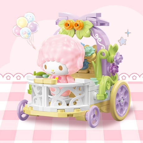 【予約販売：12月下旬～1月中旬 お届け予定】TOPTOY x サンリオ(SANRIO)「サンリオキャラクターズ：ユニークなミニカーブロック」シリーズ
