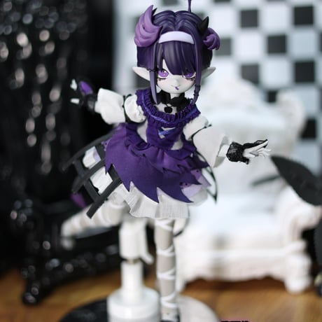【現品販売】<数量限定>CHUZTING「Cooze：悪魔角」1/8スケール BJD単品ドール「堕天使：ルシファー」 【フルセット】