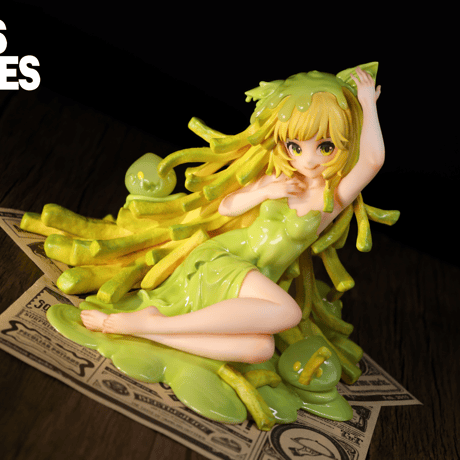 【予約販売：2026年5月 お届け予定】WEARTDOING Sleeping Beauty-Fries Fairies-Classic Ketchup「ポテトの妖精：ワサビ」