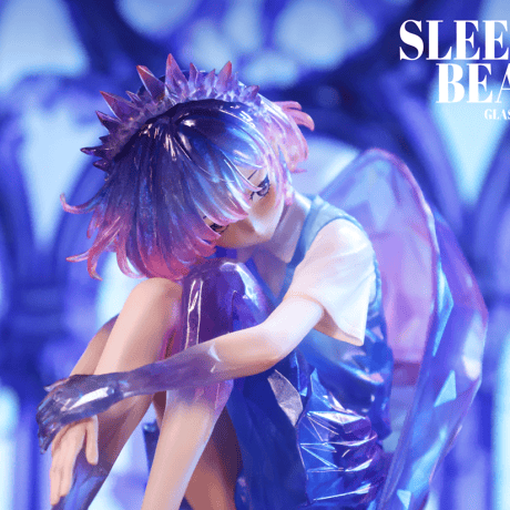 【予約販売：2025年12月 お届け予定】WEARTDOING Sleeping Beauty-Glass Slipper Fairies-Purple「水晶少女：紫の境界」【コレクションフィギュア】