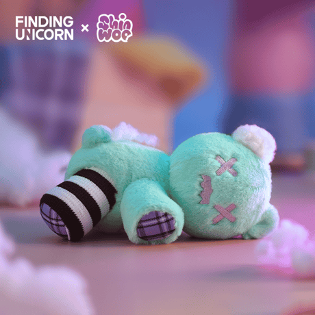 【予約販売：6月上旬～7月上旬 お届け予定】FINDING UNICORN x Shinwoo 「Ragbear Clinic: くまくま診療所」 ぬいぐるみキーホルダーシリーズ