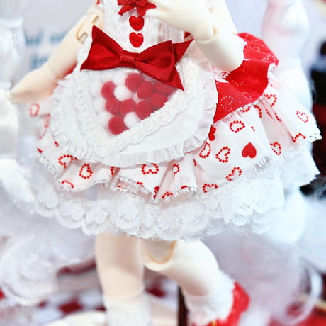 【予約販売：6月～7月頃 お届け予定】「甘絨のショーウィンドウ」ウィッグ着用＆入れ目顔タイプ 3頭身BJDブラインドドールシリーズ