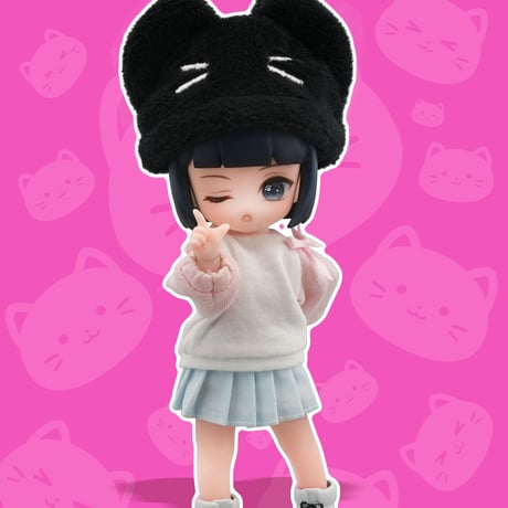 【現品販売】<先着特典付け>KEMO XII CJD ノンスケール ドール ミーちゃん【アクションフィギュア】