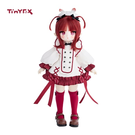 【予約販売：2025年01月以後 お届け予定】＜当店限定特典付け＞TinyFox タコ厨房娘 ピアシー 1/6スケールMJDドール <新ボディ採用>【フルセット】