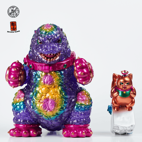 【予約販売：12月中 お届け予定】OFFART X Horiren 「紅炎百猫・ニュークリア限定版」【コレクションフィギュア】