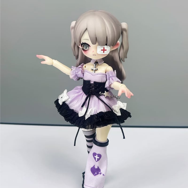 予約販売｜5月下旬 お届け予定】次元界TOY x ドール服キャッチ「Purple