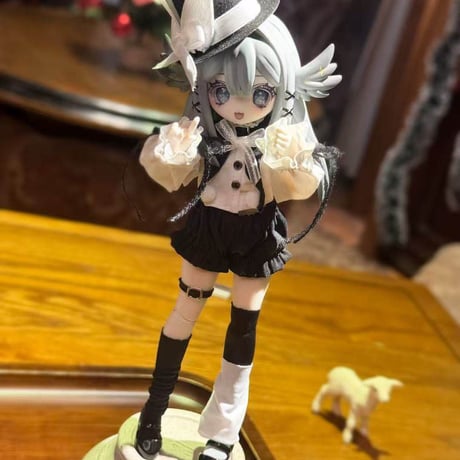 【予約販売｜4月下旬～5月頃 お届け予定】Meki「キキ衣装ルーム：日曜夜の魔術師」小型ドール向け ドール用の服 7点セット