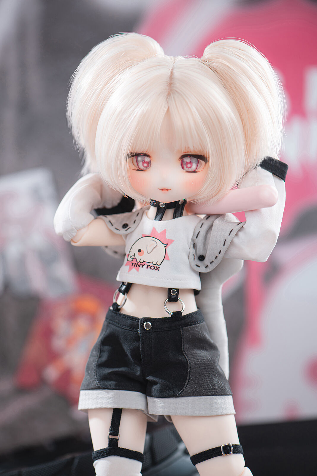 予約販売：2024年2月以降 お届け予定】TinyFox 白いゾウ マーリフィン