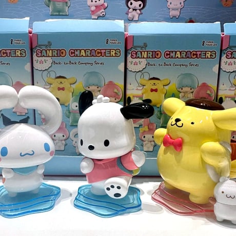 【予約販売：4月中  お届け予定】MINISO x サンリオ(SANRIO)「サンリオキャラクターズ:背中の仲良し」シリーズ