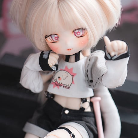 【予約販売：2024年2月以降 お届け予定】TinyFox  白いゾウ マーリフィン 1/6スケールMJDドール 【フルセット】