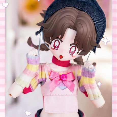 【予約販売：2025年1月～3月 お届け予定】Bonbon Pocket 特1/6 スケール「変な可愛い少女」BJD ブラインドドール シリーズ