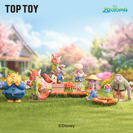 【予約販売：8月下旬～9月中旬 お届け予定】TOPTOY x ディズニー「ズートピア：花の世界」シリーズ