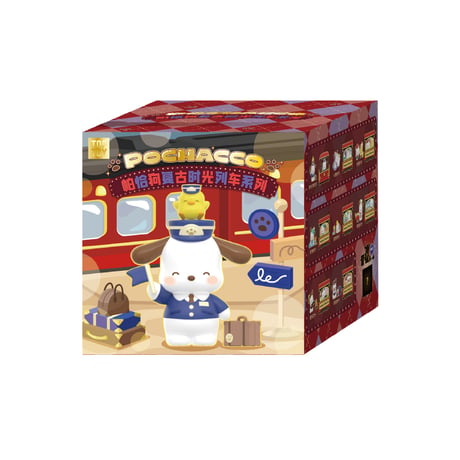 【予約販売：4月中旬〜年5月中旬 お届け予定】TOPTOY x サンリオ(SANRIO)「ポチャッコ：レトロな時間列車」シリーズ