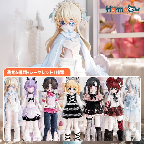 【予約販売：2025年1月～3月 お届け予定】Bonbon Pocket 特1/6 スケール「変な可愛い少女」BJD ブラインドドール シリーズ