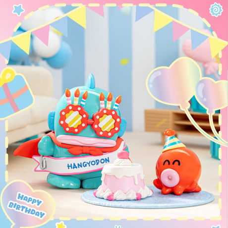 【予約販売｜2025年7月頃 お届け予定】TOPTOY x サンリオ(SANRIO)「ハンギョドン：お誕生日おめでとう！」シリーズ