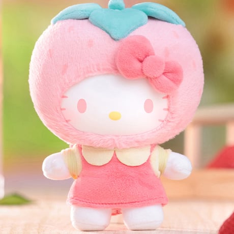 【予約販売｜2025年7月頃 お届け予定】TOPTOY x サンリオ(SANRIO)「ハローキティ：フルーツパラダイス」ぬいぐるみ シリーズ