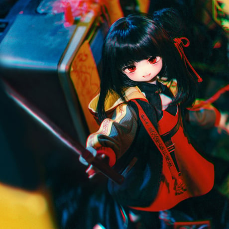 【予約販売：2024年2月～3月以降 お届け予定】<期間限定特別価格>TinyFox  MACOCOシリーズ 走鬼街の万事屋 魃女(ばつじょ)  1/4スケールMJDドール 【フルセット】
