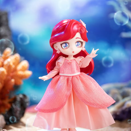 【予約販売：3月中旬～4月中旬 お届け予定】MORSTORM ディズニープリンセス 1/12スケール BJD球体関節ドール シリーズ【全6種類・選び可能】
