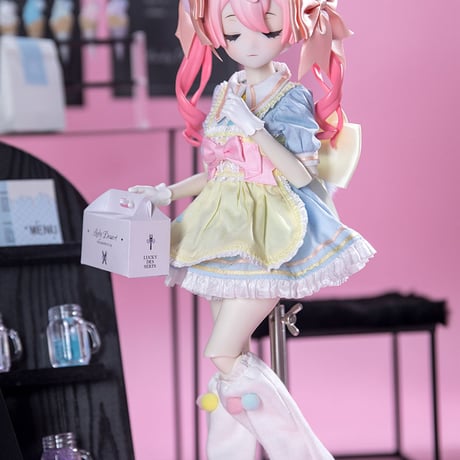 【予約販売：2025年7月後半 お届け予定】＜通常受付＞UFDOLL 1/5スケール「ドリンク Plus」BJDブラインドドール シリーズ